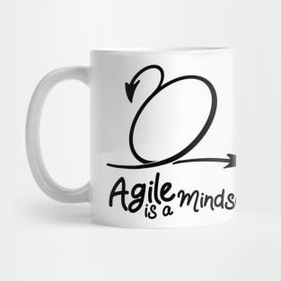 Agile is a mindset V2 Mug